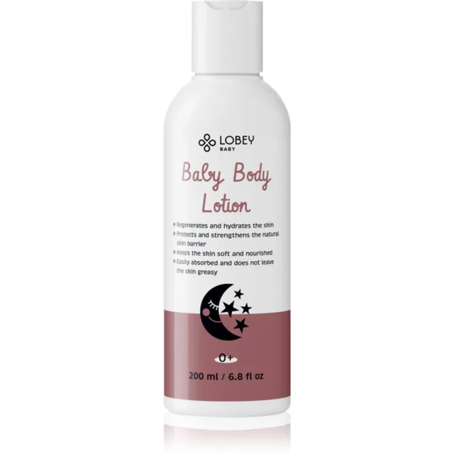 Lobey Baby Care Body Lotion tělové mléko pro miminka 200 ml