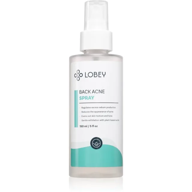 Lobey Body Care Back Acne Spray lokální péče proti akné na tělo 150 ml