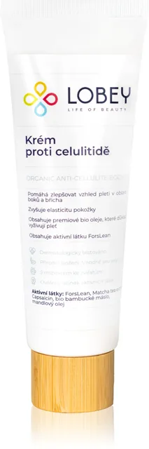 Lobey Body Care tělový krém proti celulitidě 200 ml, EXP.22.05.2026