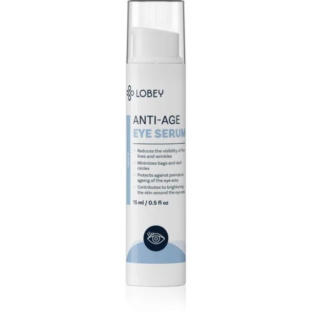 Lobey Face Care Eye Serum oční sérum proti vráskám 15 ml