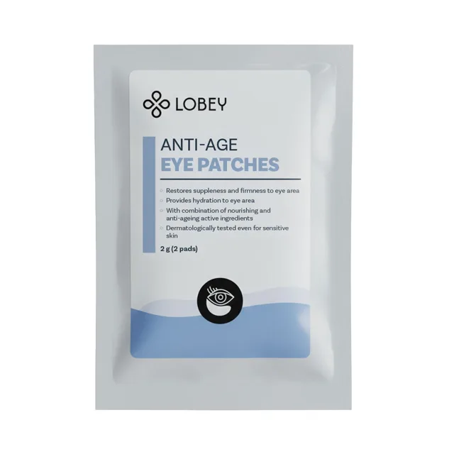 LOBEY Hydrogelové polštářky pod oči Anti-Age Eye Patches 1 pár