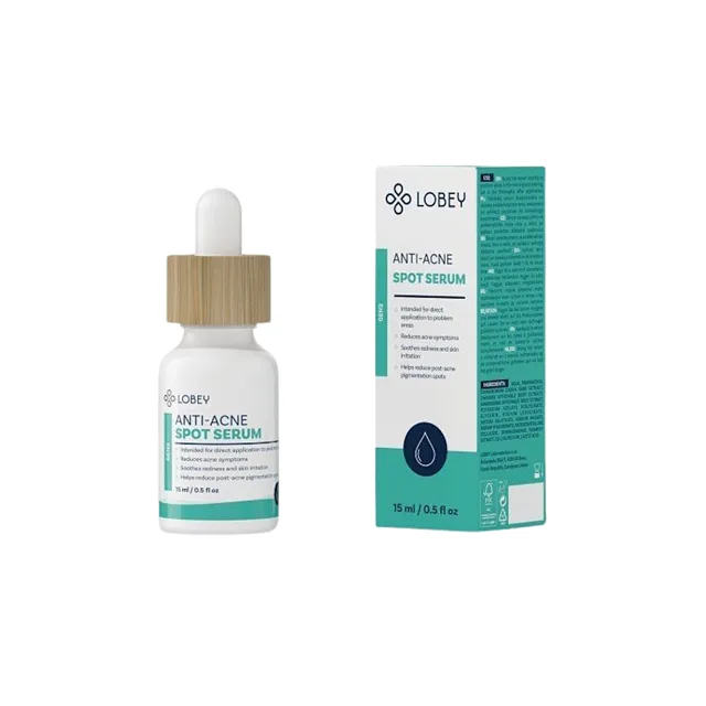 LOBEY Lokální sérum na akné s okamžitým účinkem 15 ml