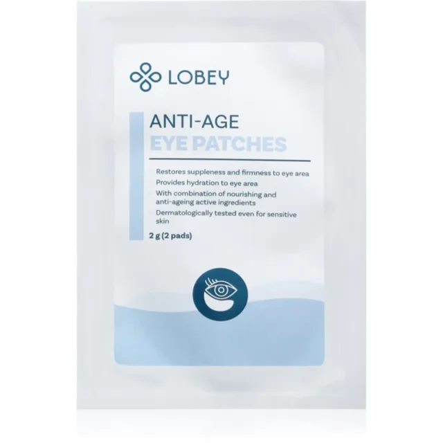Lobey Skin Care Anti-Age Eye Patches hydrogelová maska na oční okolí 2 g