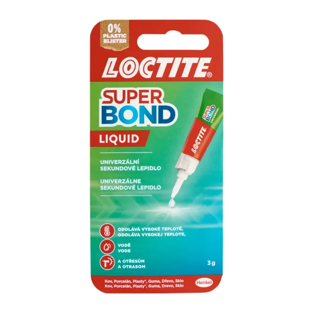 Loctite Univerzální sekundové lepidlo Super Bond  3 g