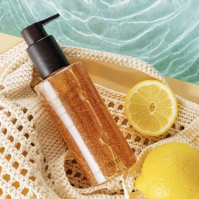 LOGIN FOREST - Citruble Liberty Vital Body Scrub Shower - Sprchový gel a peeling s vůní citrusů - 205 ml