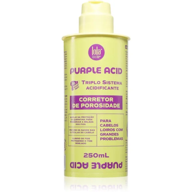 Lola Cosmetics Purple Acid korektor pro blond vlasy 250 ml