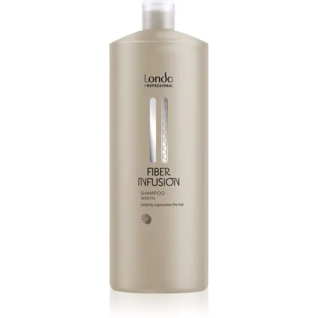 Londa Professional Fiber Infusion Shampoo jemný šampon pro poškozené a barvené vlasy 1000 ml