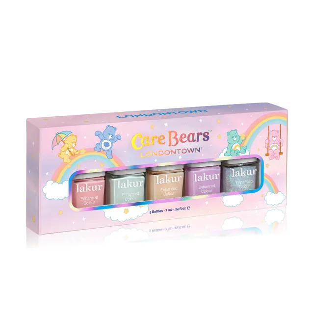 Londontown Care Bears Beary Polished Set miniatur laků na nehty 5 ks