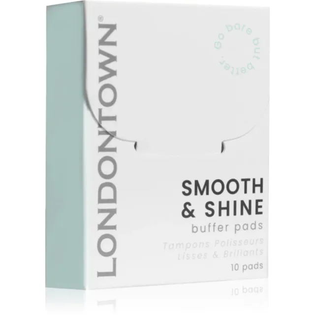 LONDONTOWN Smooth & Shine lešticí tamponky na nehty 10 ks