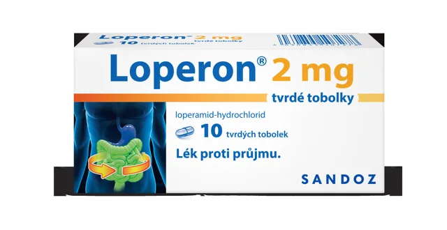 Loperon 2mg 10 tvrdých tobolek