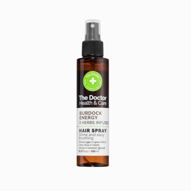 Lopuchový energetický vitalizující sprej na vlasy - 150 ml - The Doctor Health & Care