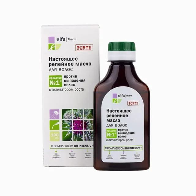 Lopuchový olej na vlasy proti vypadávání - 100 ml - Elfa Pharm