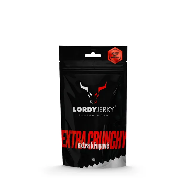 Lordy Jerky Hovězí sušené maso LORDY JERKY, Natural, 50g