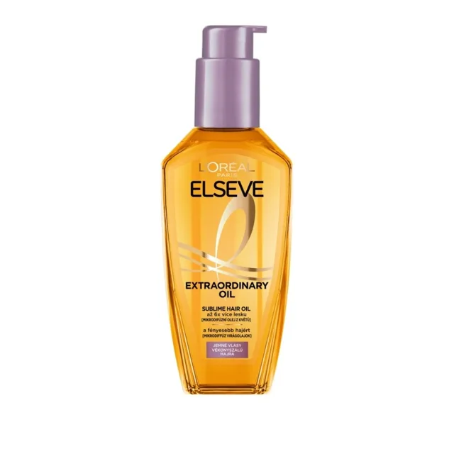 Loréal Paris Elseve Extraordinary Oil hedvábný olej na jemné vlasy 100 ml