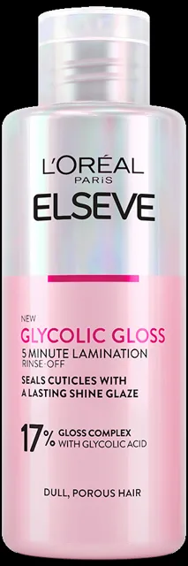 Loréal Paris Elseve Glycolic Gloss oplachová péče s kyselinou glykolovou 200 ml