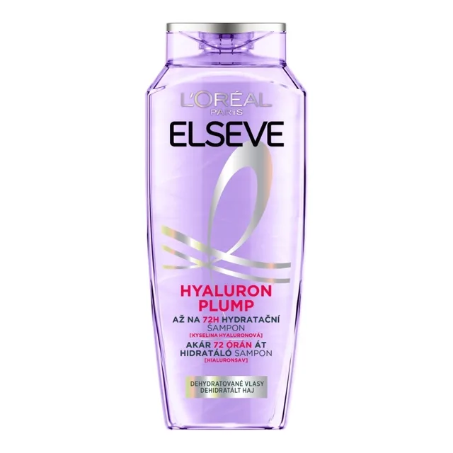 Loréal Paris Elseve Plump 72H hydratační šampon s kyselinou hyaluronovou 400 ml