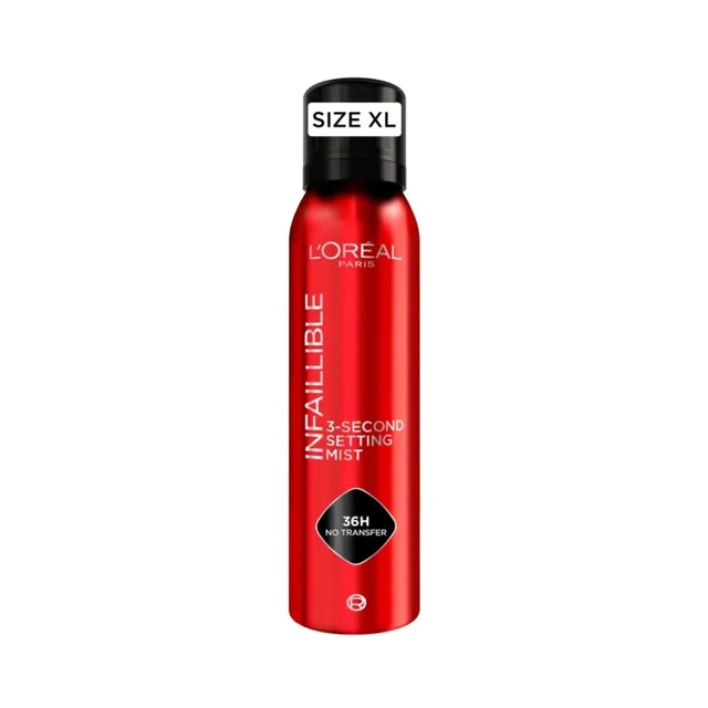 Loréal Paris Infaillible 3-s setting mist fixační sprej 150 ml