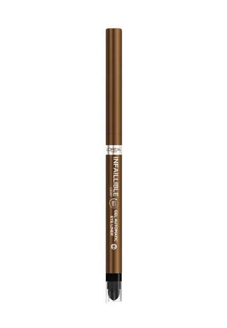 Loréal Paris Infaillible Grip 36h Gel Automatic Liner 012 Bronzed Espresso tužka na oči 1 g