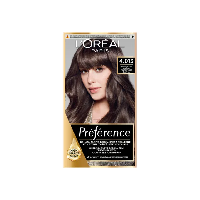 Loréal Paris Preference 4.013 rafinovaná hnědá