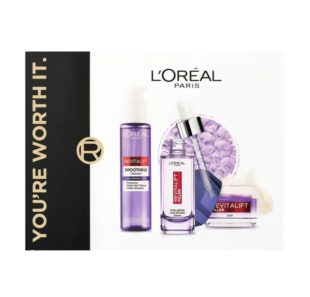 Loréal Paris Revitalift Filler dárková sada 3 ks