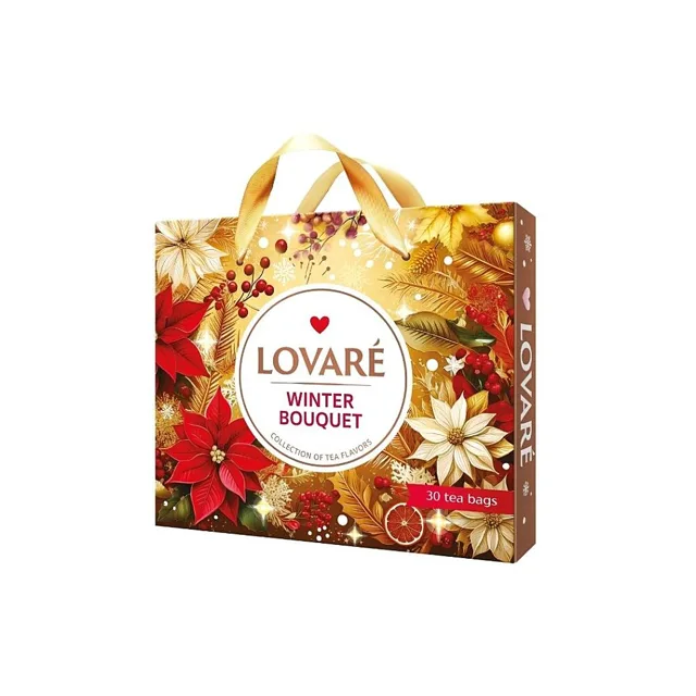 LOVARÉ Bouquet kolekce čajů 30 sáčků