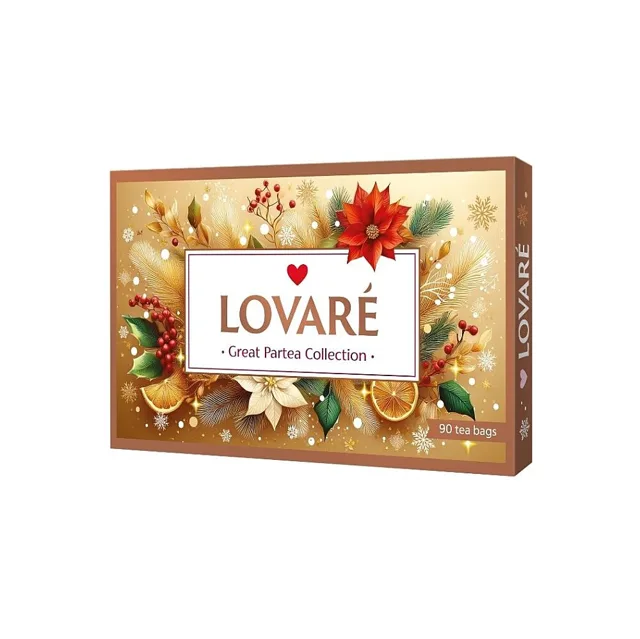 LOVARÉ Great partea kolekce čajů 90 sáčků