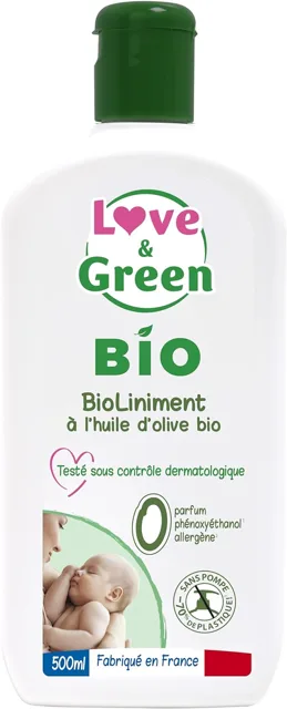 Love & Green BIO Liniment pro citlivou dětskou pokožku 500ml