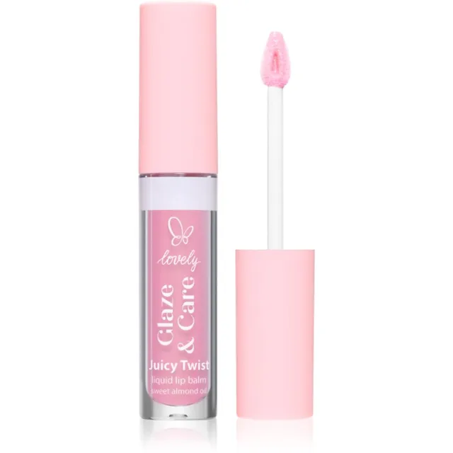 Lovely Glaze & Care Juicy Twist pečující lesk na rty 2.8 g
