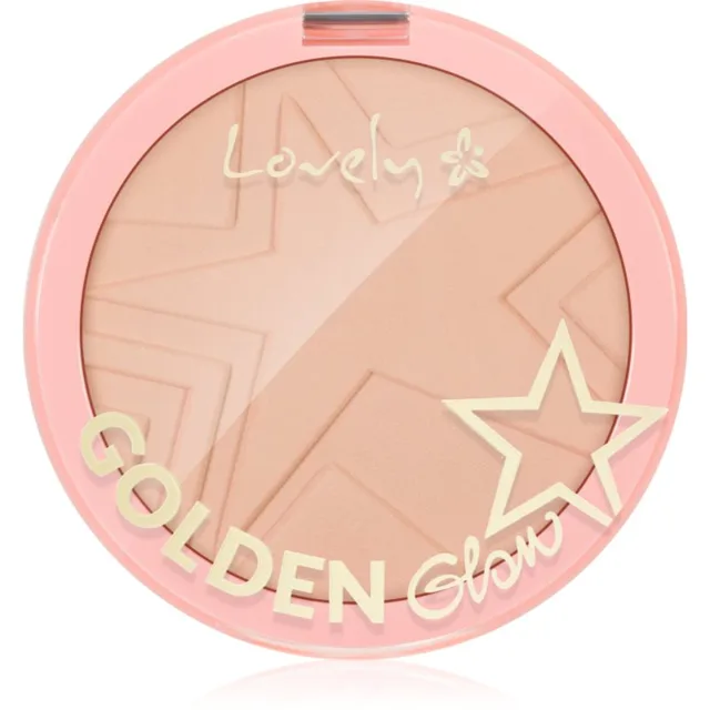 Lovely Golden Glow bronzující pudr #1 10 g