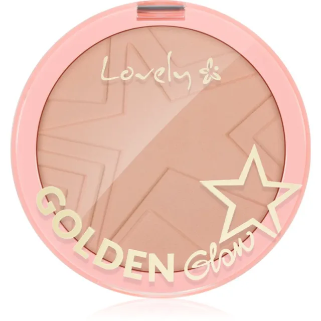Lovely Golden Glow bronzující pudr #3 10 g