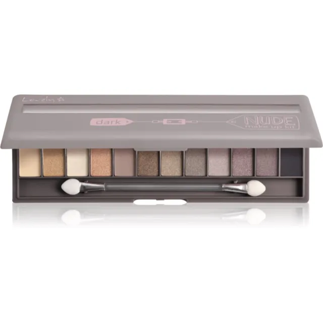Lovely Nude Make Up Kit Dark paletka očních stínů 13 g