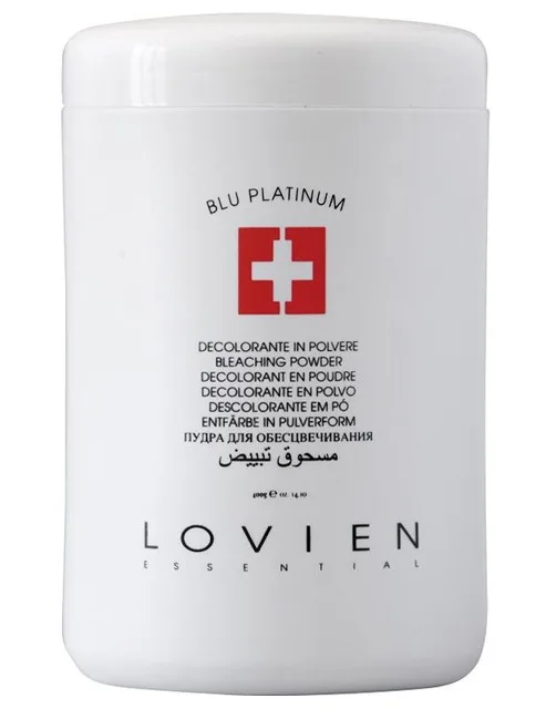 Lovien Essential Blu Platinum 400g pix. - Bezprašný melírovací prášek