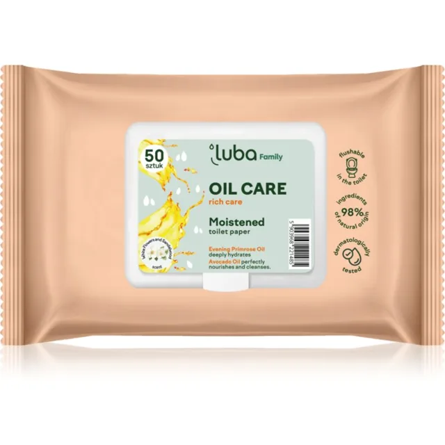 Luba Family Oil Care vlhčený toaletní papír 50 ks