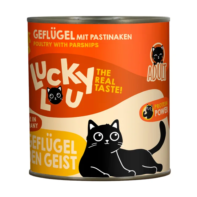 Lucky Lou Adult 2 x 800 g - výhodné balení - drůbež
