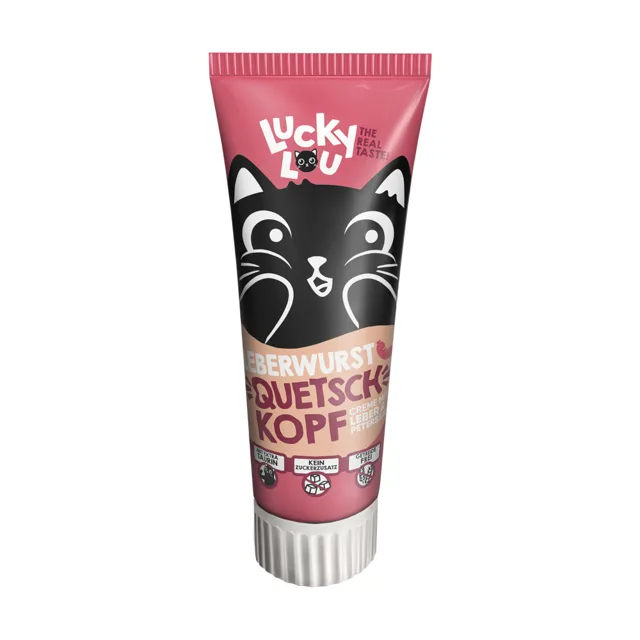 Lucky Lou Quetschkopf jitrnicový krém - výhodné balení: 4 ks (4 x 75 g)