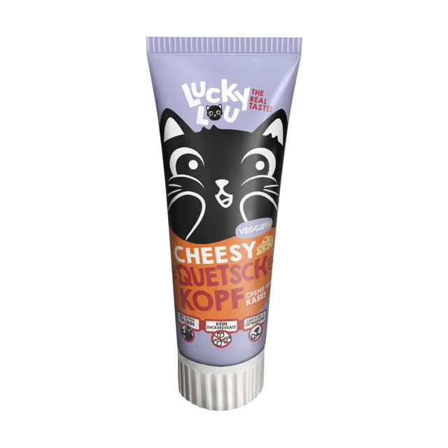Lucky Lou Quetschkopf sýrový krém - výhodné balení: 4 x 75 g