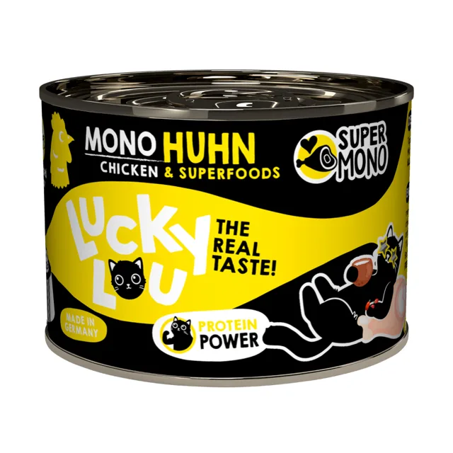 Lucky Lou SuperMono² 6 ks (6 x 200 g) - kuřecí