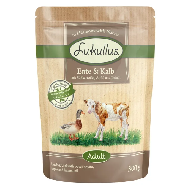 Lukullus kachna & telecí - 6 x 300 g