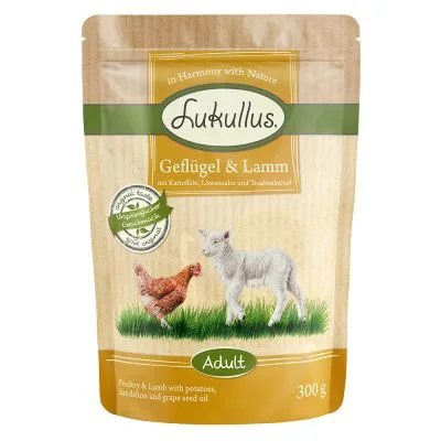 Lukullus míchané balení na zkoušku - 6 x 400 g (5 druhů)