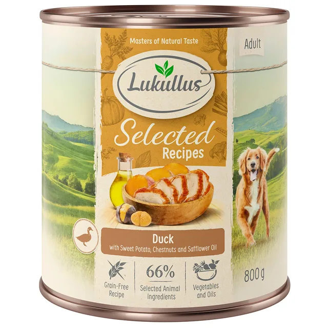 Lukullus Selected Recipes: jemné kachní srdce - 6 ks (6 x 800 g)
