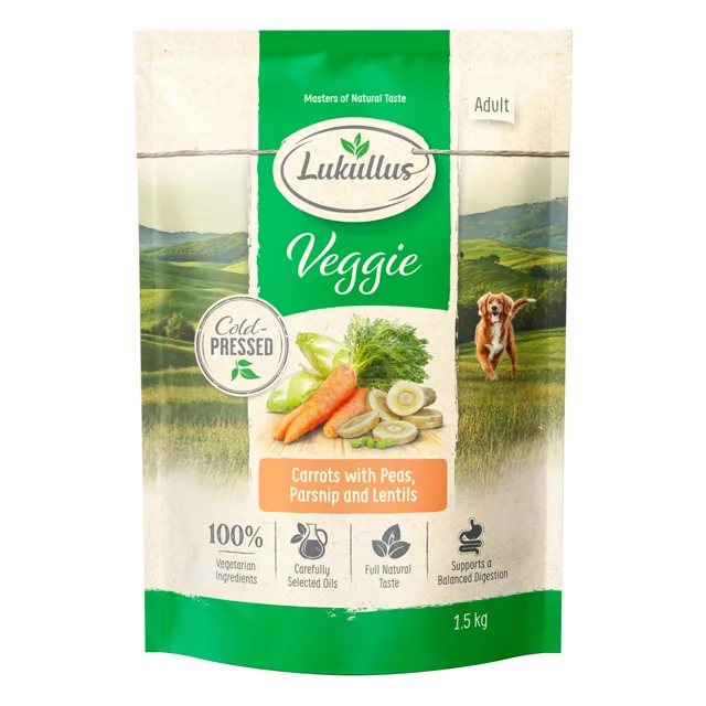 Lukullus Veggie (lisované za studena) - 1,5 kg: nová receptura