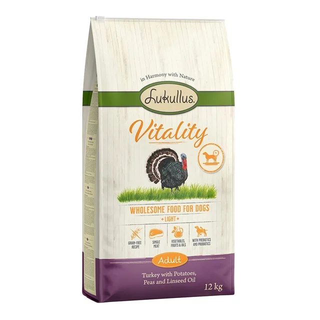 Lukullus Vitality Light (bez obilovin) - 12 kg