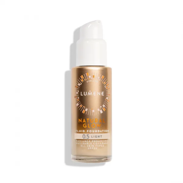 Lumene Fluid Foundation SPF20 tekutý make-up - 0.5 Light 30 ml