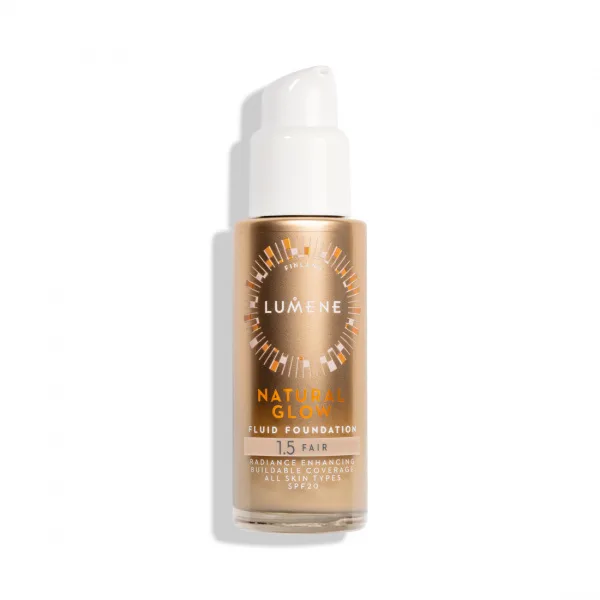 Lumene Fluid Foundation SPF20 tekutý make-up - 1.5 Fair 30 ml