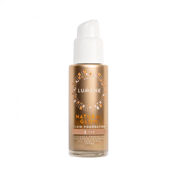 Lumene Fluid Foundation SPF20 tekutý make-up - 4 Tan 30 ml