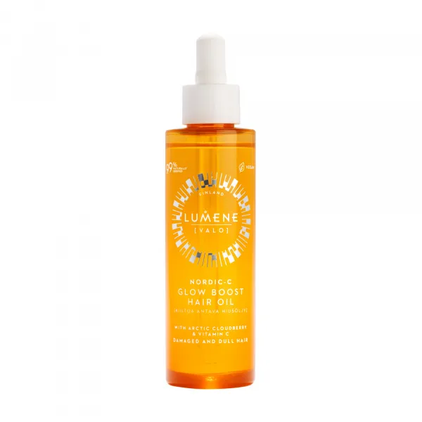 Lumene Glow Boost Hair Oil vlasový olej 75 ml
