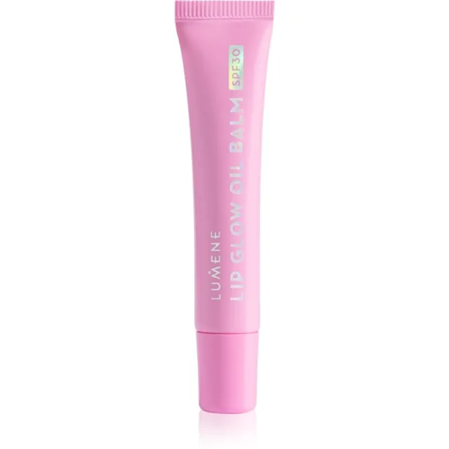 Lumene Lip Glow Oil Balm tónovací olej na rty SPF 30 odstín 2 Marshmallow 10 ml