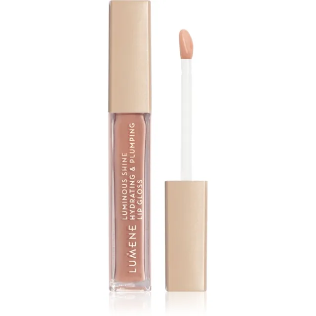 Lumene Luminous Shine hydratační lesk na rty odstín 1 Pale Honey 5 ml