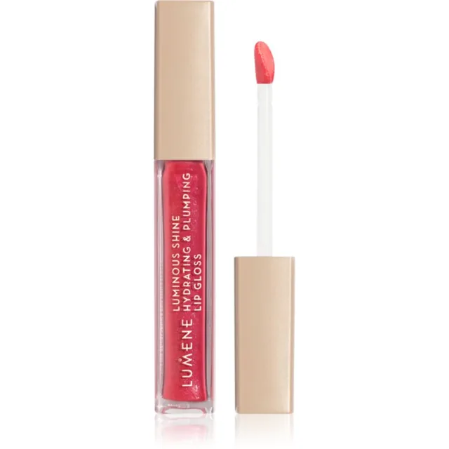 Lumene Luminous Shine hydratační lesk na rty odstín 5 Bright Rose 5 ml