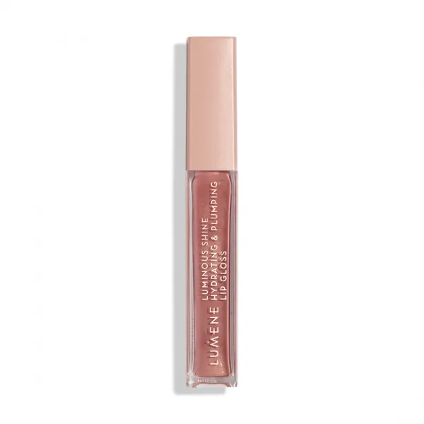 Lumene Luminous Shine Hydrating & Plumping Lip Gloss lesk na rty - 2 Old Rose 5 ml